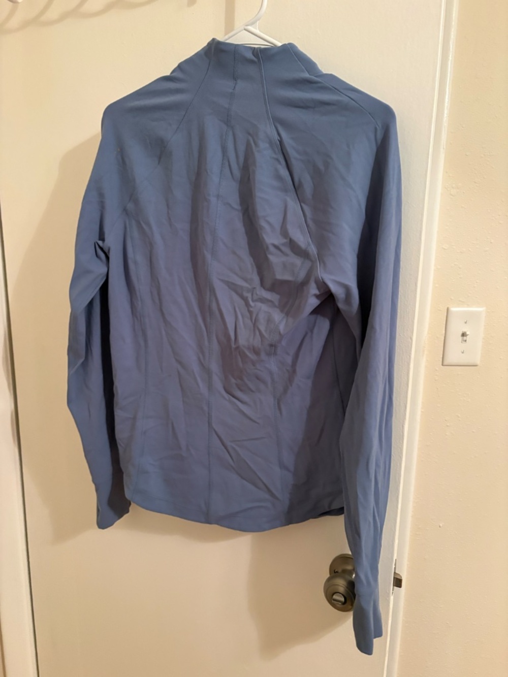Athleta Salutation Jacket, Size Medium, Blue - Picture 3 of 6